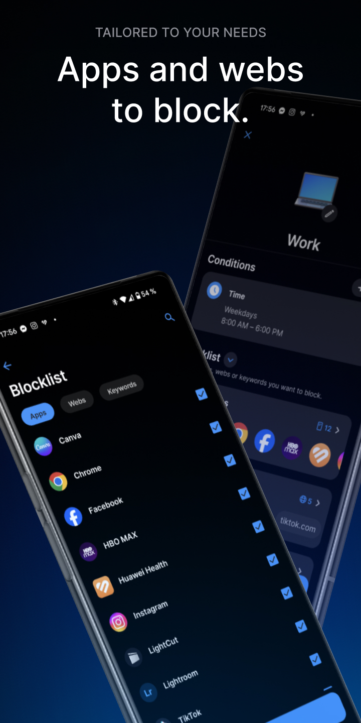 اسکرین شات 5 برنامه AppBlock - Block Apps & Sites
