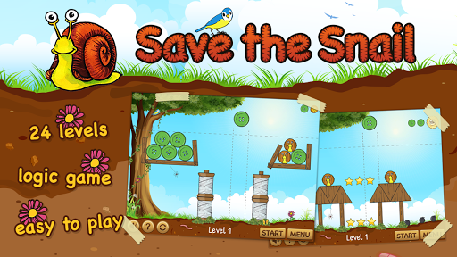 اسکرین شات 1 بازی Save the Snail
