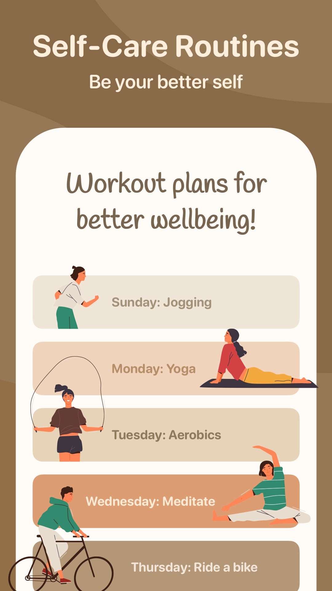 اسکرین شات 2 برنامه Me+ Lifestyle Routine