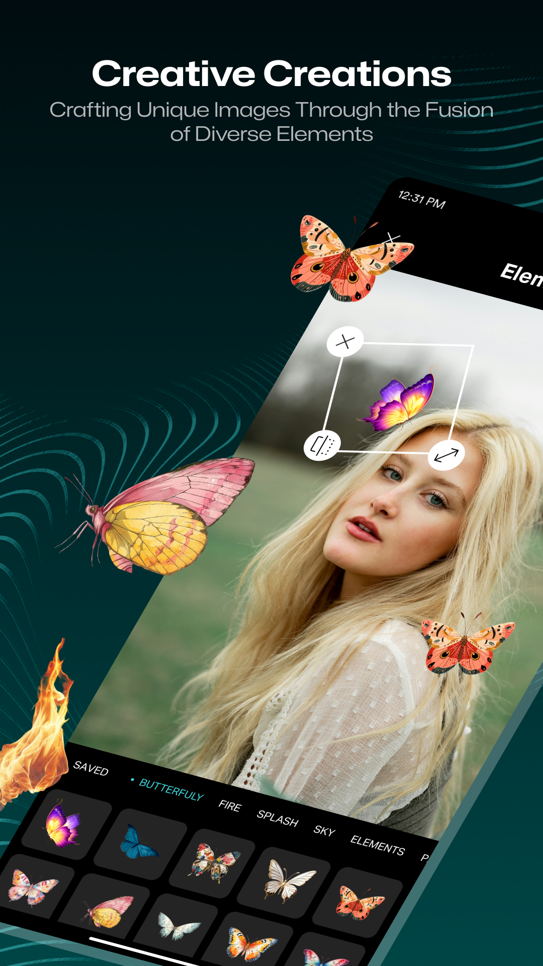 اسکرین شات 4 برنامه Cam B612 Selfie Expert