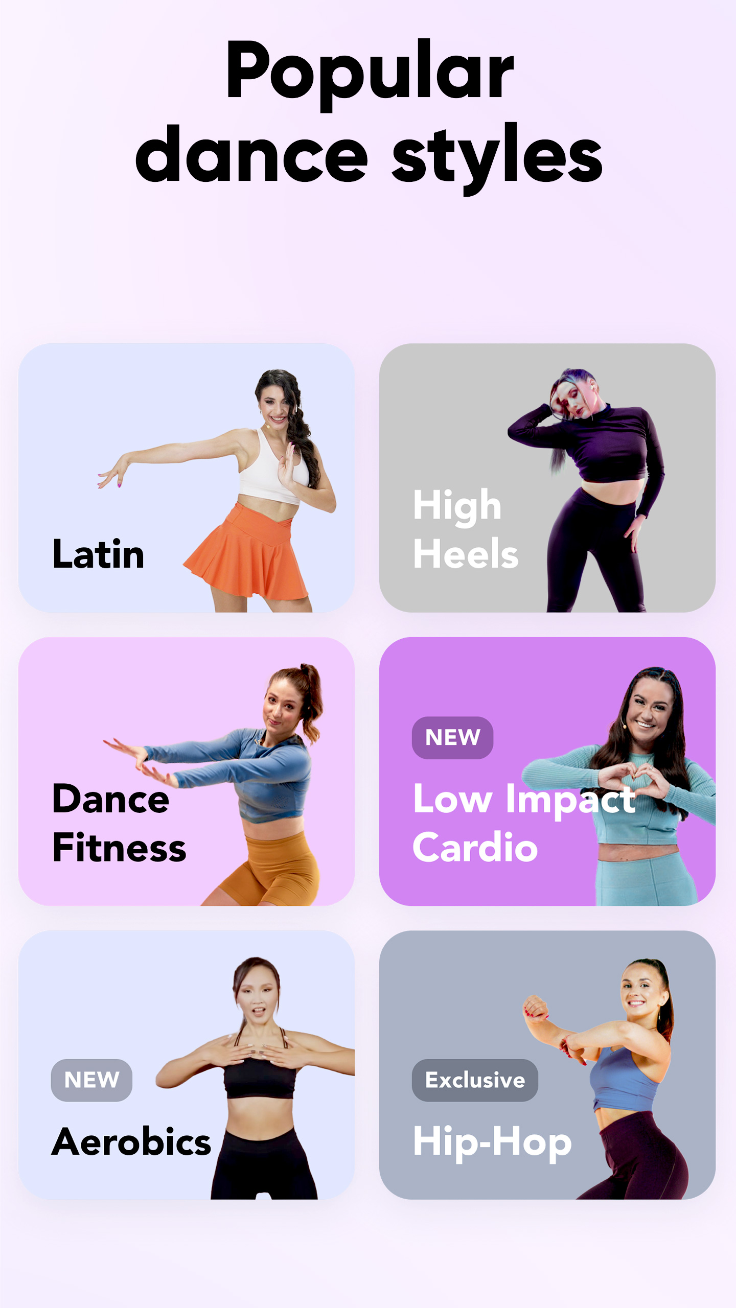 اسکرین شات 4 برنامه Dancebit: Home Dance Workouts