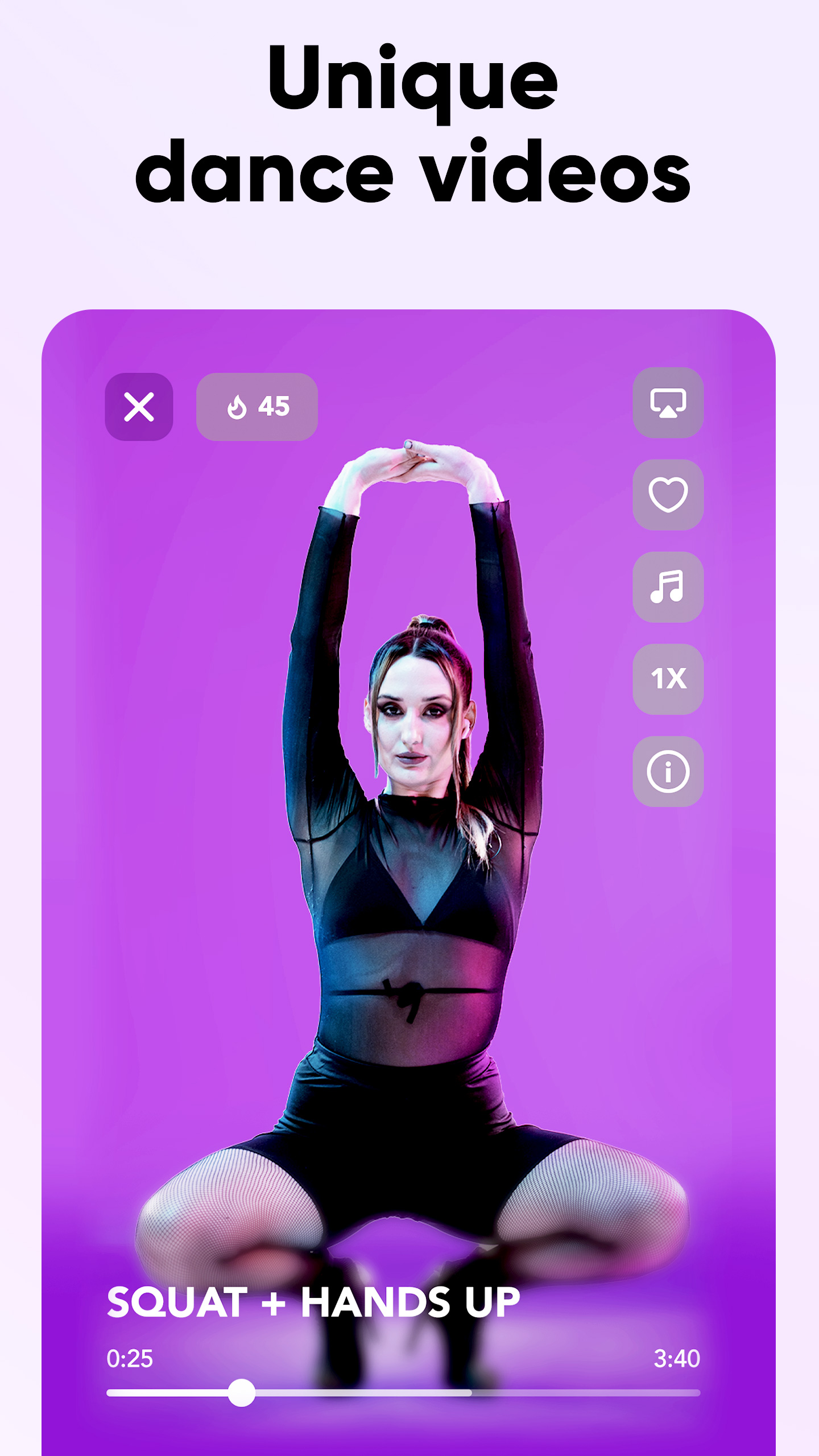اسکرین شات 5 برنامه Dancebit: Home Dance Workouts