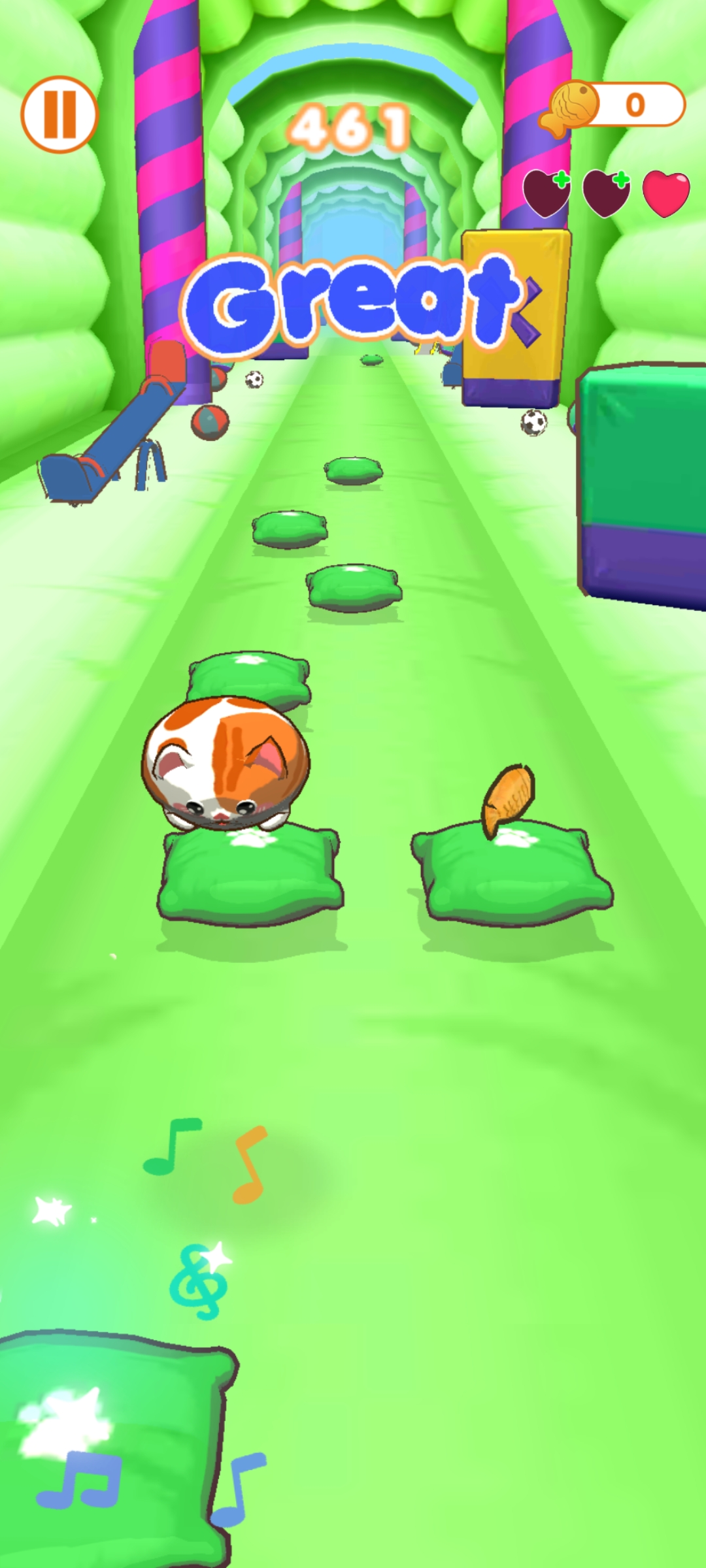 اسکرین شات 8 بازی Cats HOP: Dancing Meow