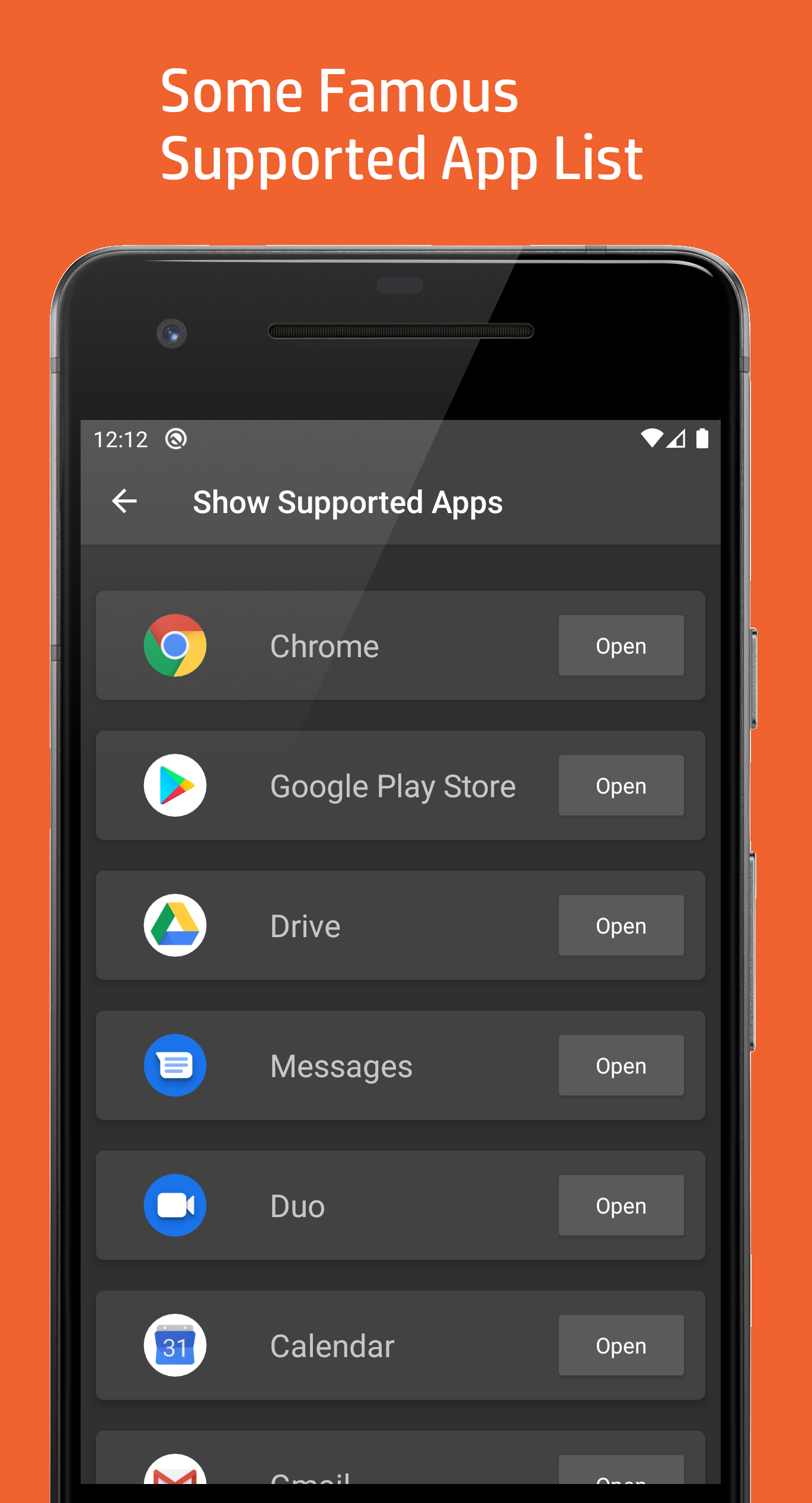 اسکرین شات 3 برنامه Dark Mode for Apps Night Mode