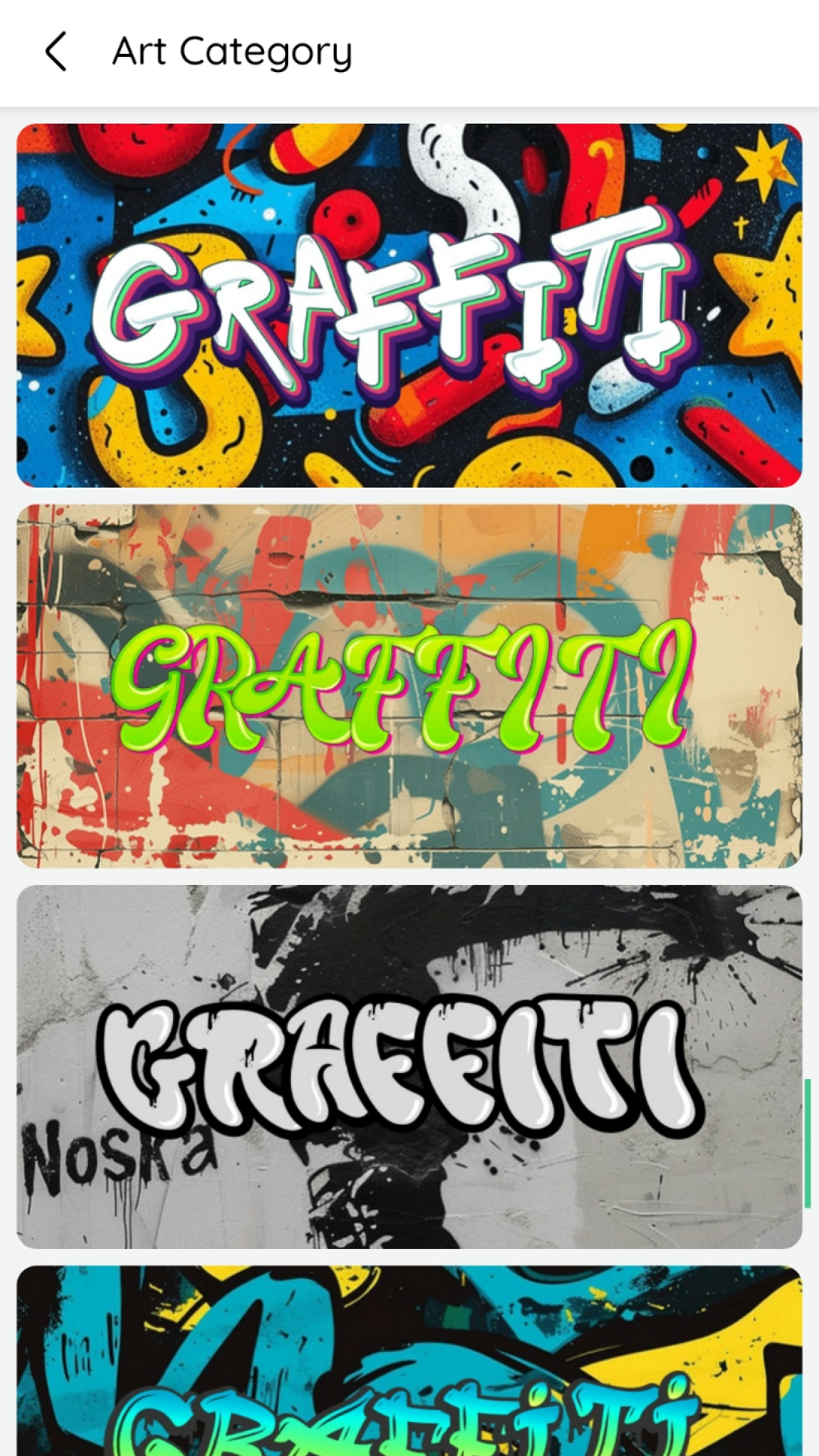اسکرین شات 6 برنامه Graffiti Name Logo Maker
