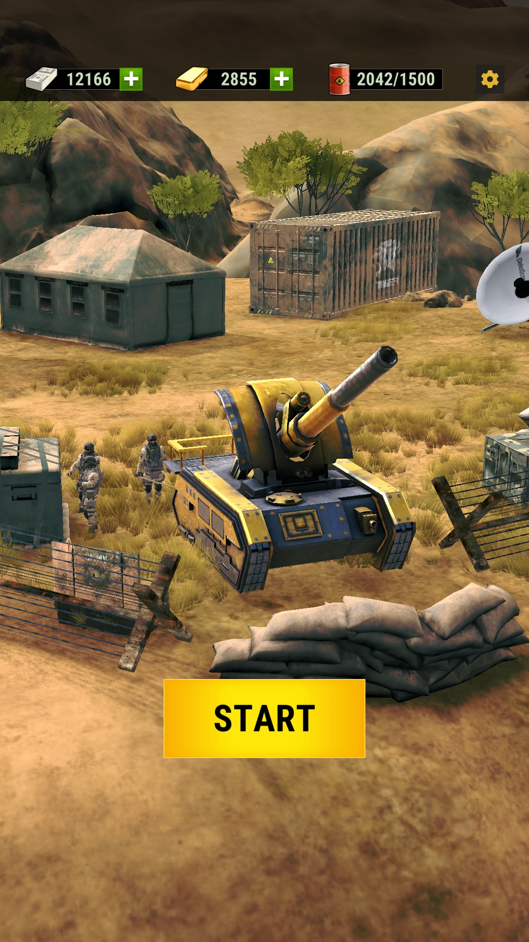 اسکرین شات 5 بازی Artillery: Fight For America