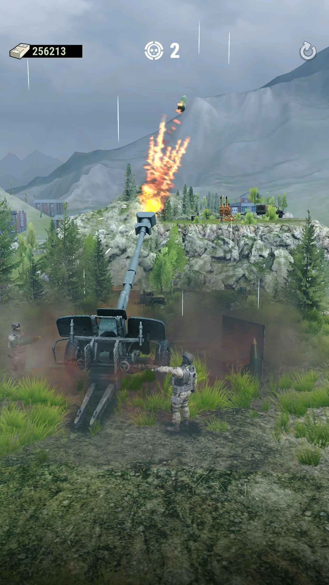 اسکرین شات 2 بازی Artillery: Fight For America