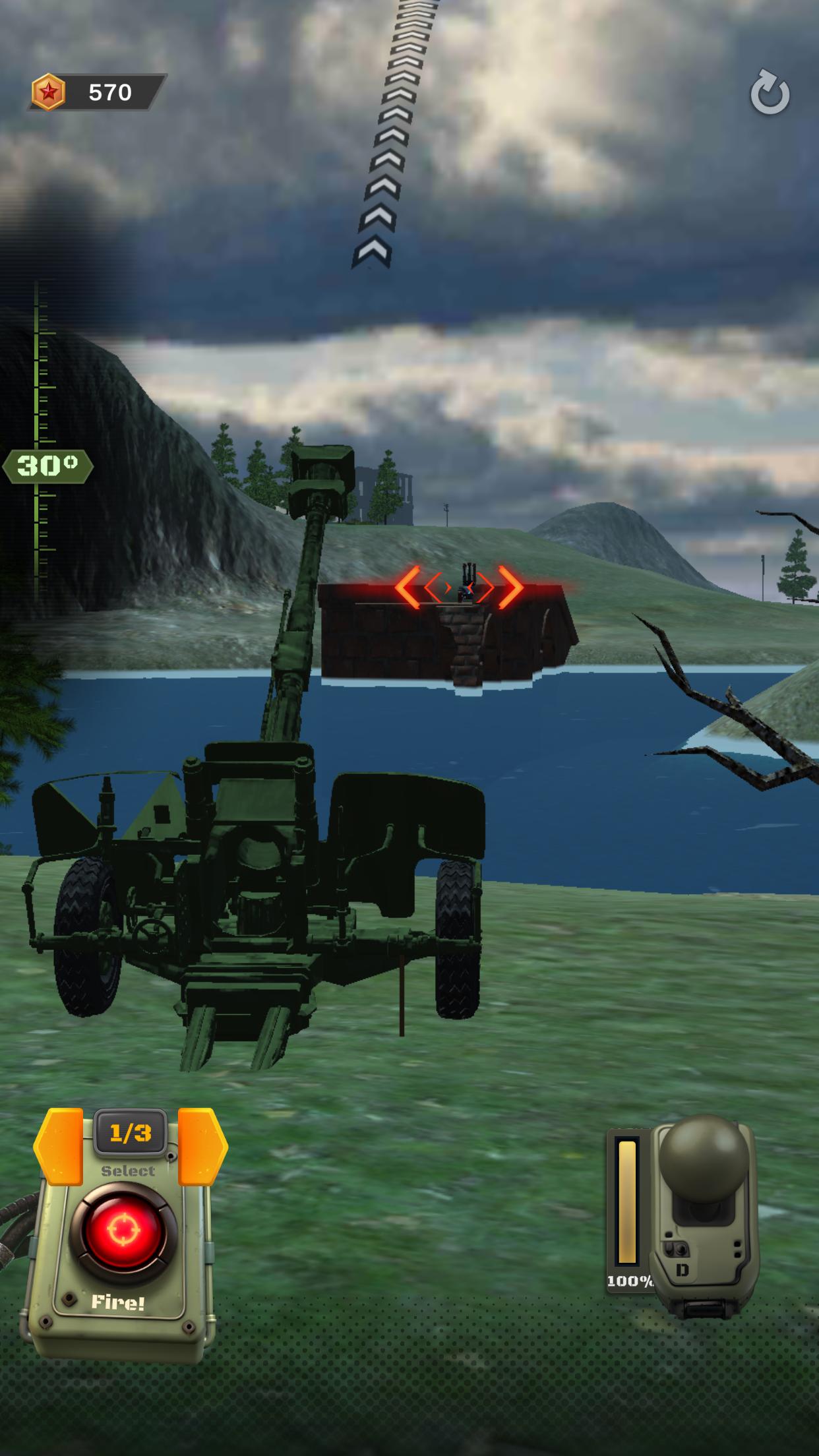 اسکرین شات بازی Artillery Squad Attack 3
