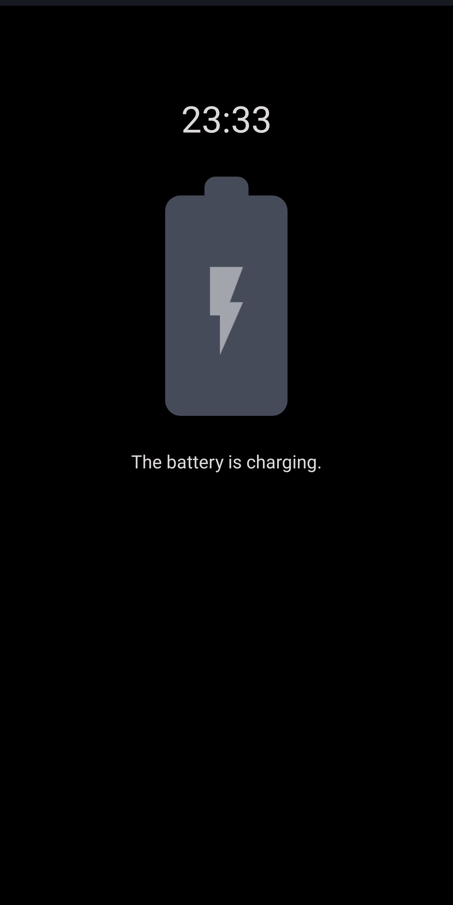 اسکرین شات 1 برنامه Battery charge notification