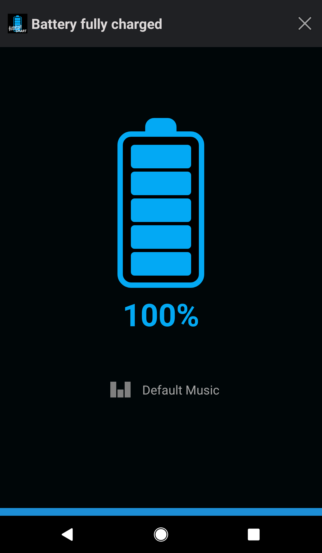 اسکرین شات 2 برنامه Full Battery Charge Alarm