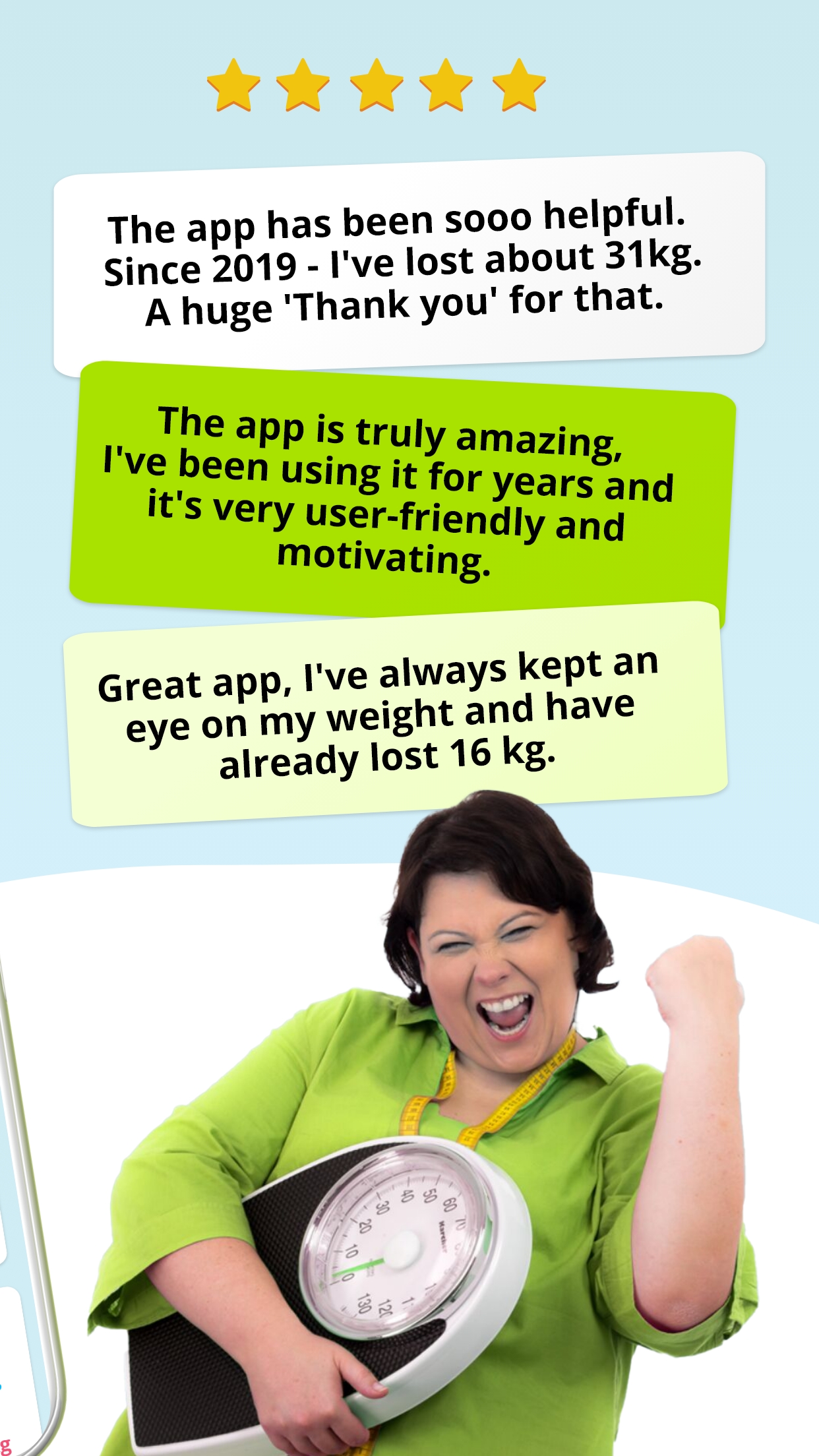 اسکرین شات 7 برنامه BMI Calculator, Weight Tracker