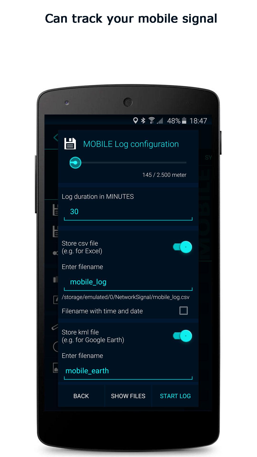 اسکرین شات 6 برنامه Network Signal Info