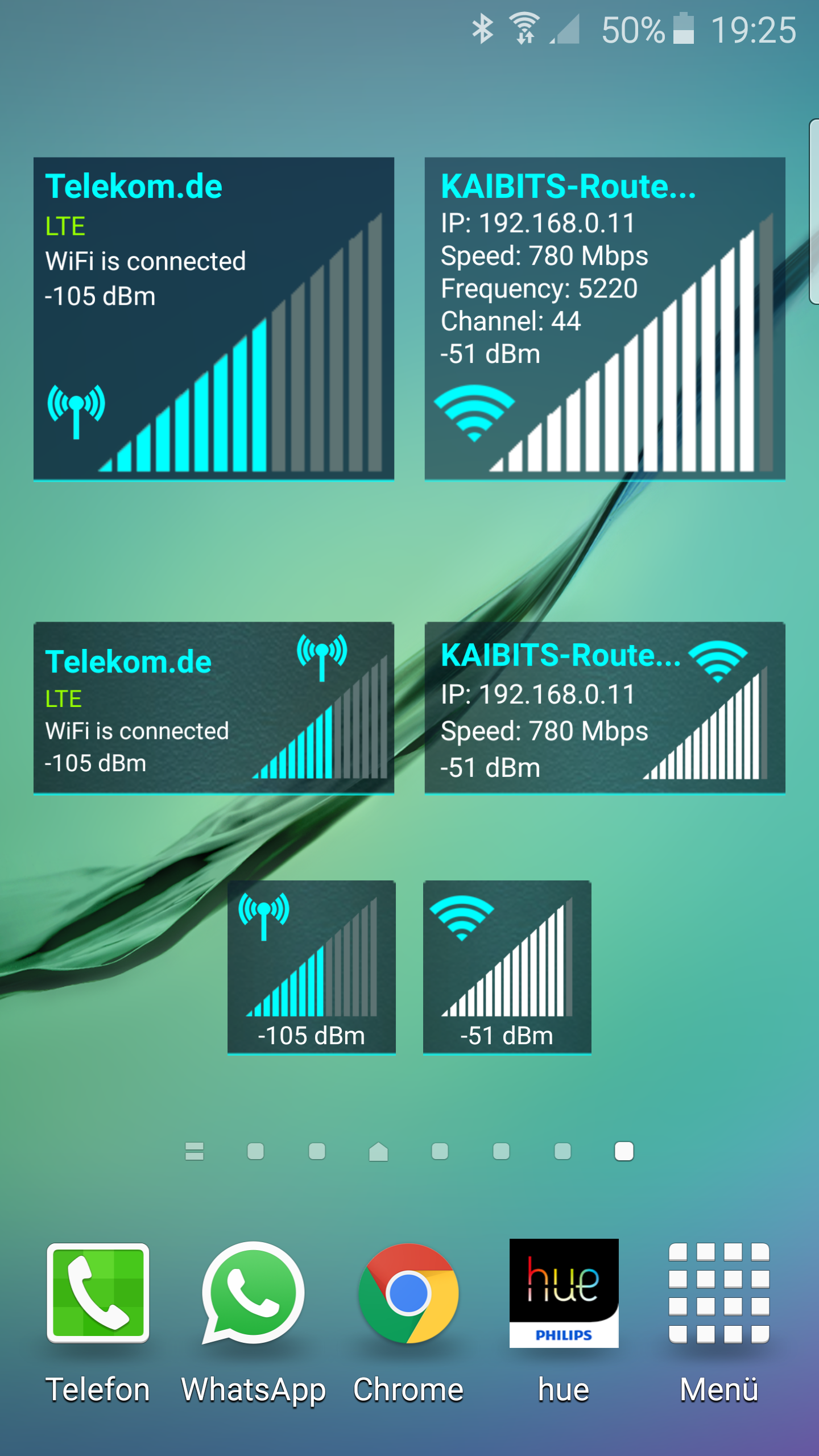 اسکرین شات 8 برنامه Network Signal Info