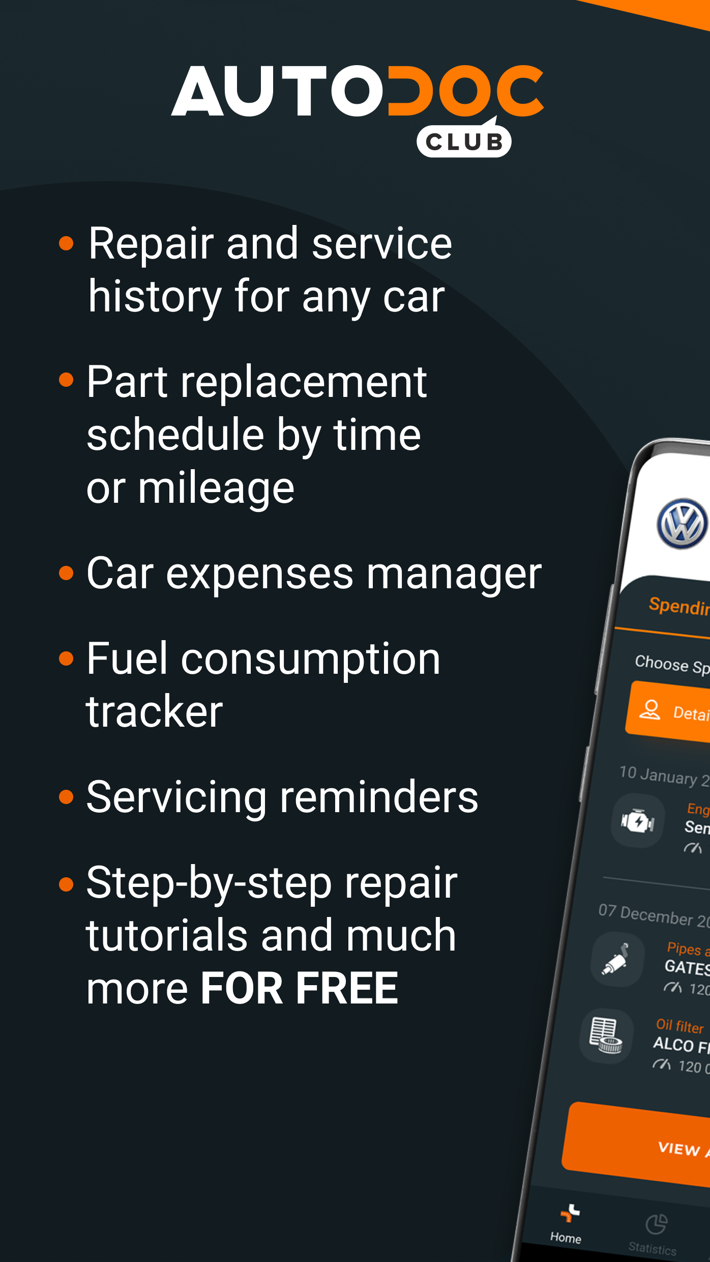 اسکرین شات 1 برنامه AUTODOC CLUB: Car repair