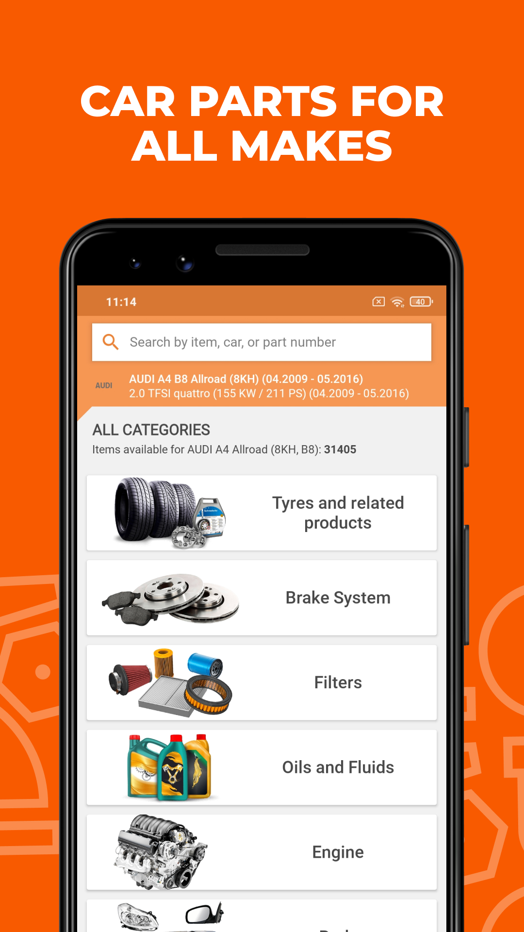 اسکرین شات 3 برنامه AUTODOC: buy car parts online