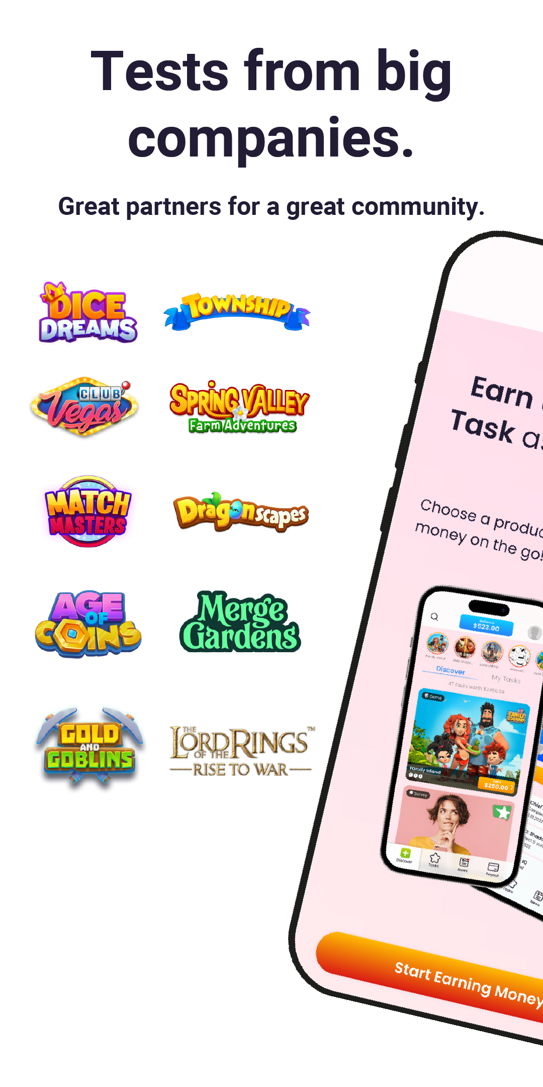 اسکرین شات 5 برنامه testerup - earn money