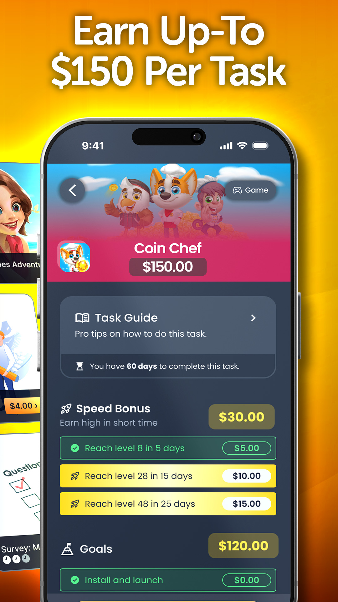 اسکرین شات 3 برنامه Testerup: Make Money Fast