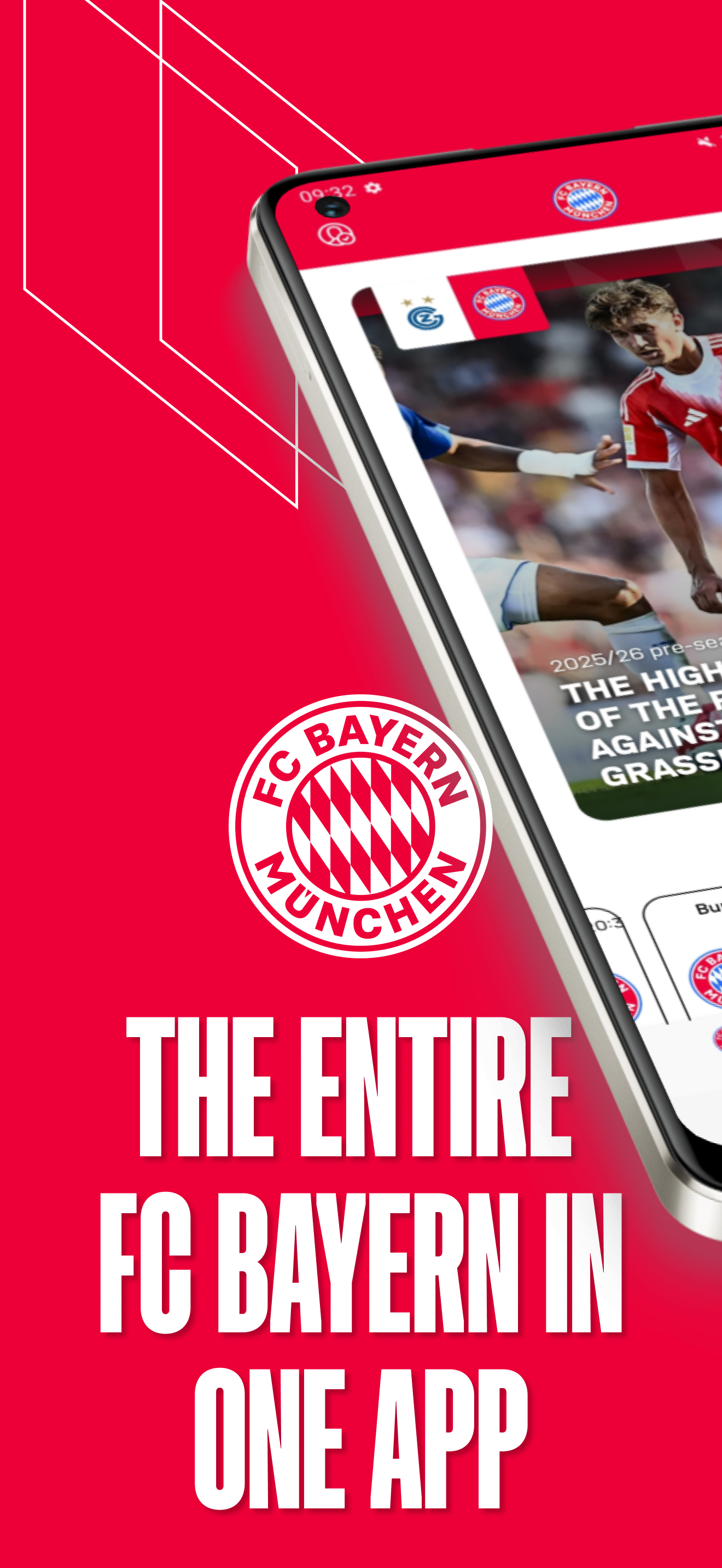 اسکرین شات 1 برنامه FC Bayern München