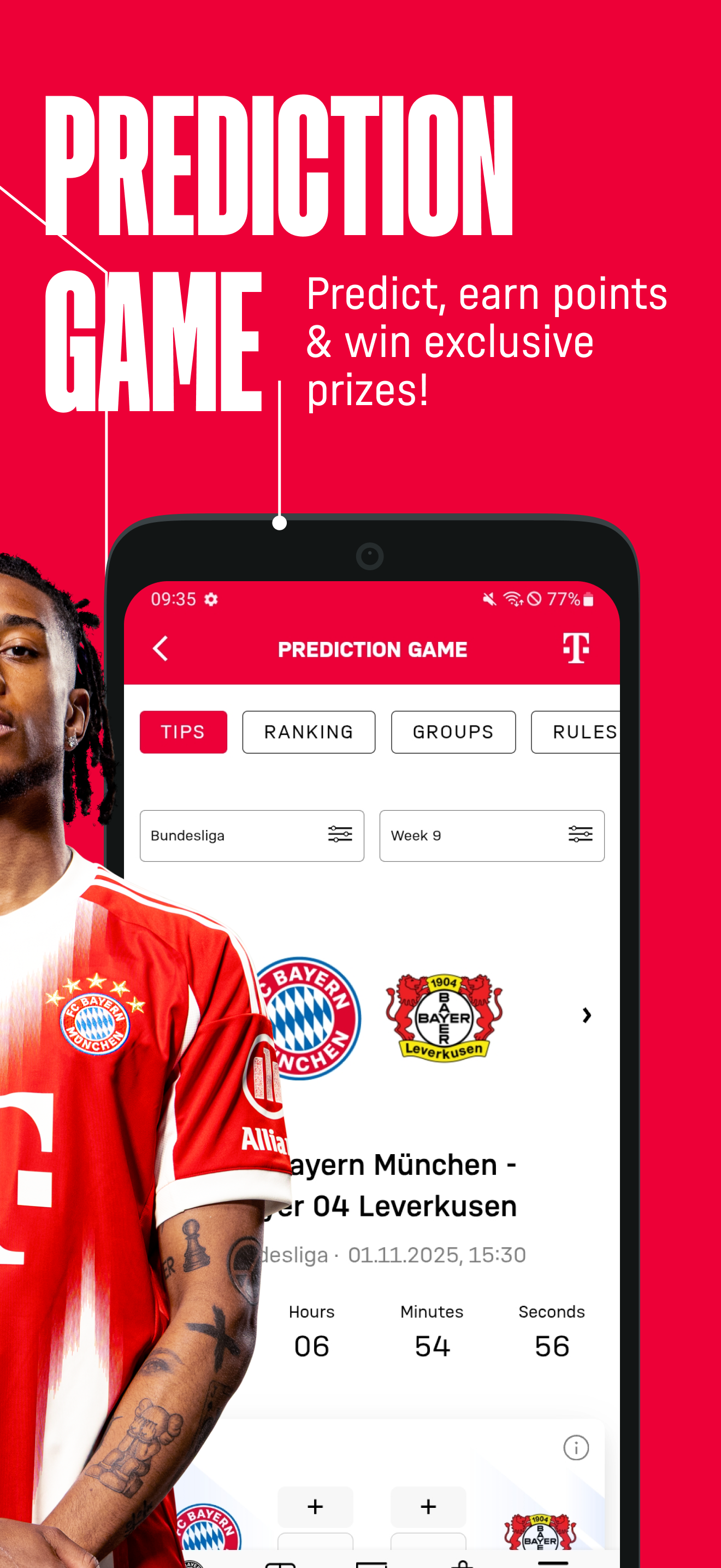 اسکرین شات 7 برنامه FC Bayern München
