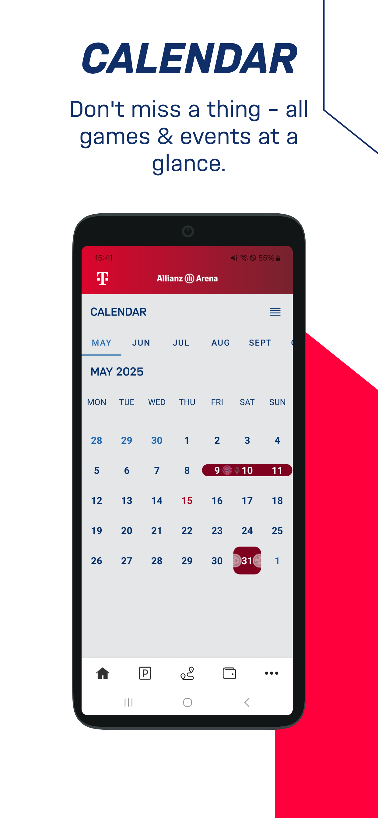اسکرین شات 5 برنامه Allianz Arena
