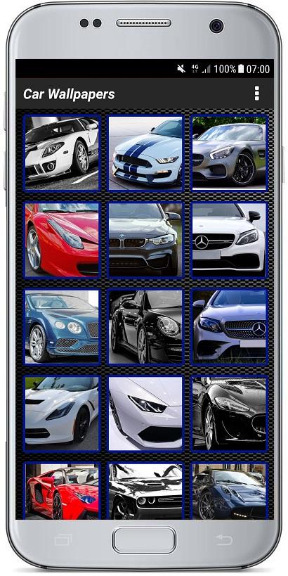 اسکرین شات 1 برنامه CAR WALLPAPERS