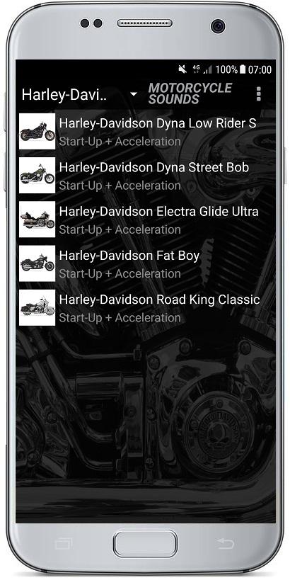 اسکرین شات 3 برنامه BIKE & MOTORCYCLE SOUNDS