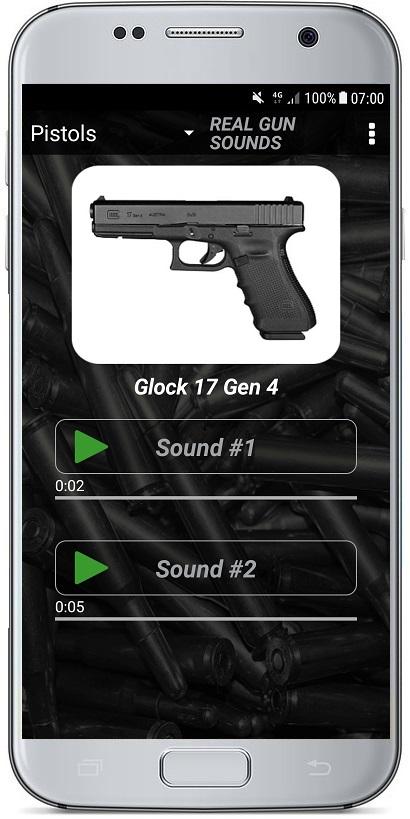 اسکرین شات 5 برنامه REAL GUN SOUNDS