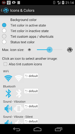 اسکرین شات 3 برنامه Notification Toggle