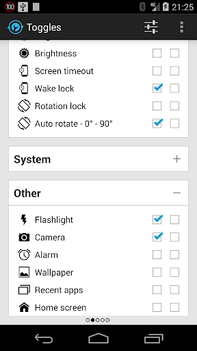 اسکرین شات 2 برنامه Notification Toggle