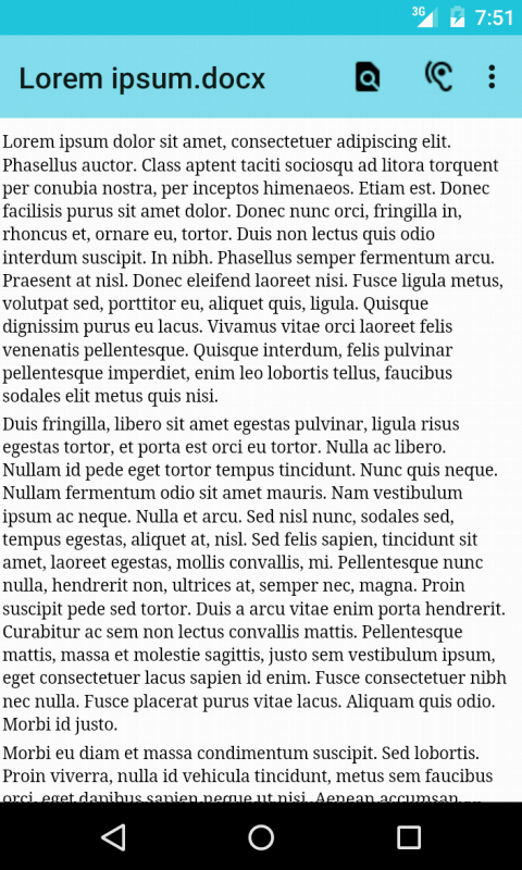 اسکرین شات 2 برنامه Office Documents Viewer