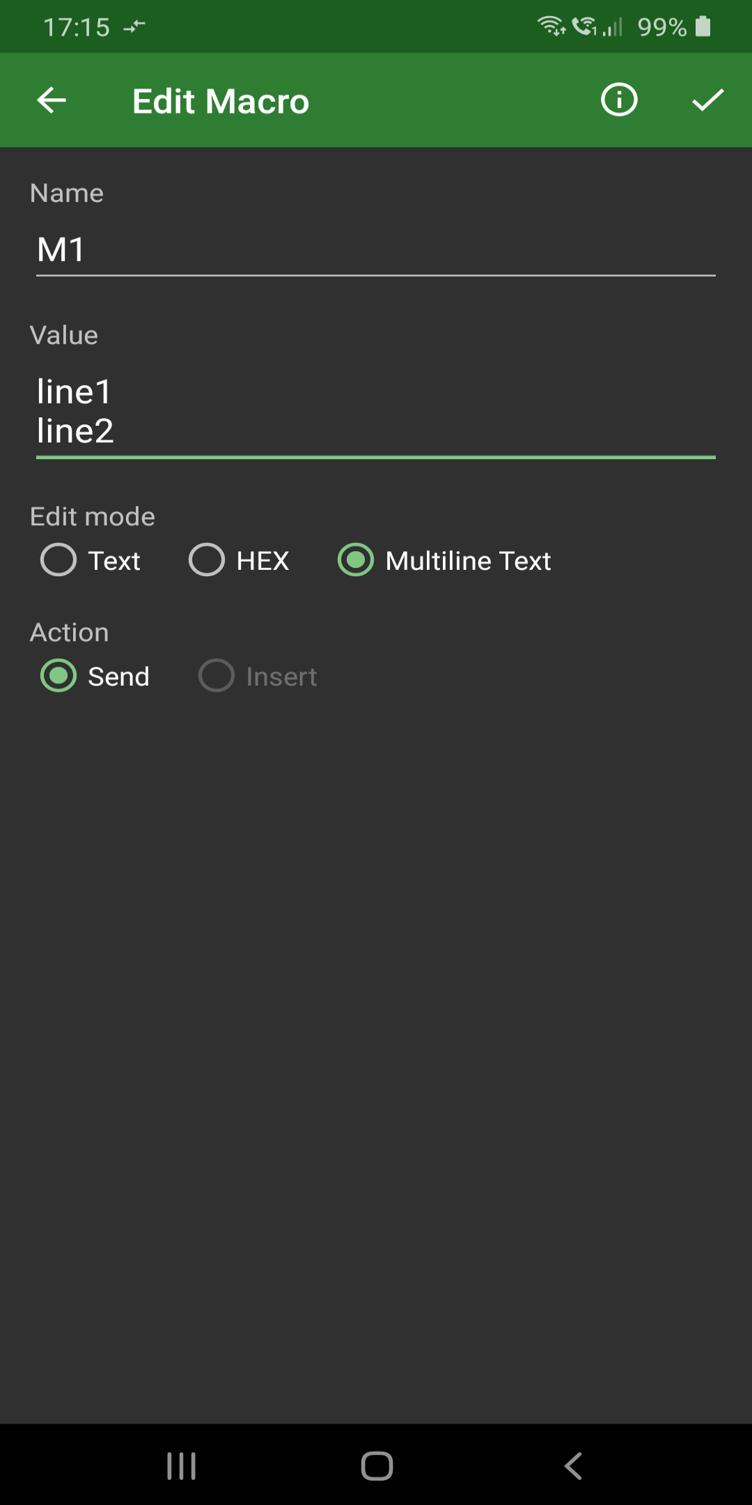 اسکرین شات 3 برنامه Serial USB Terminal