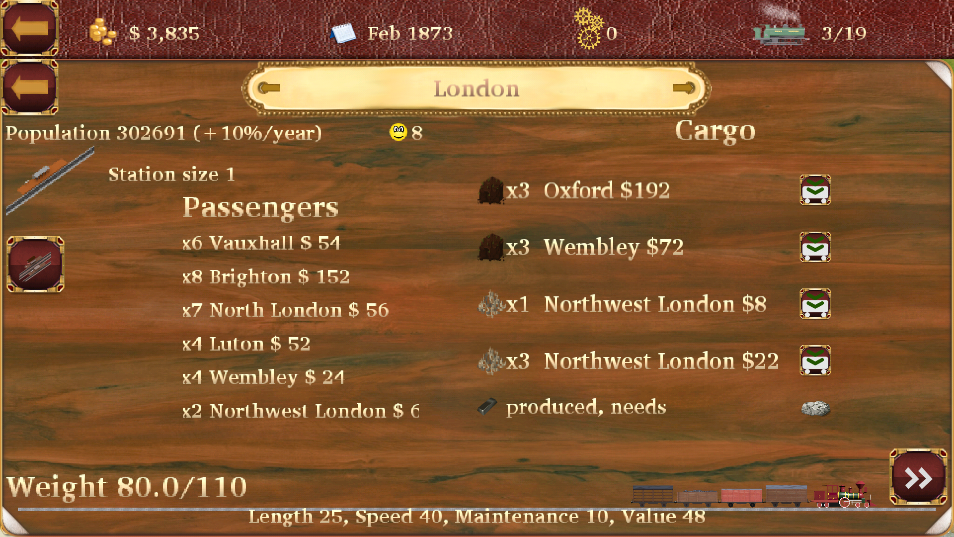 اسکرین شات 4 بازی Railroad Manager 2025