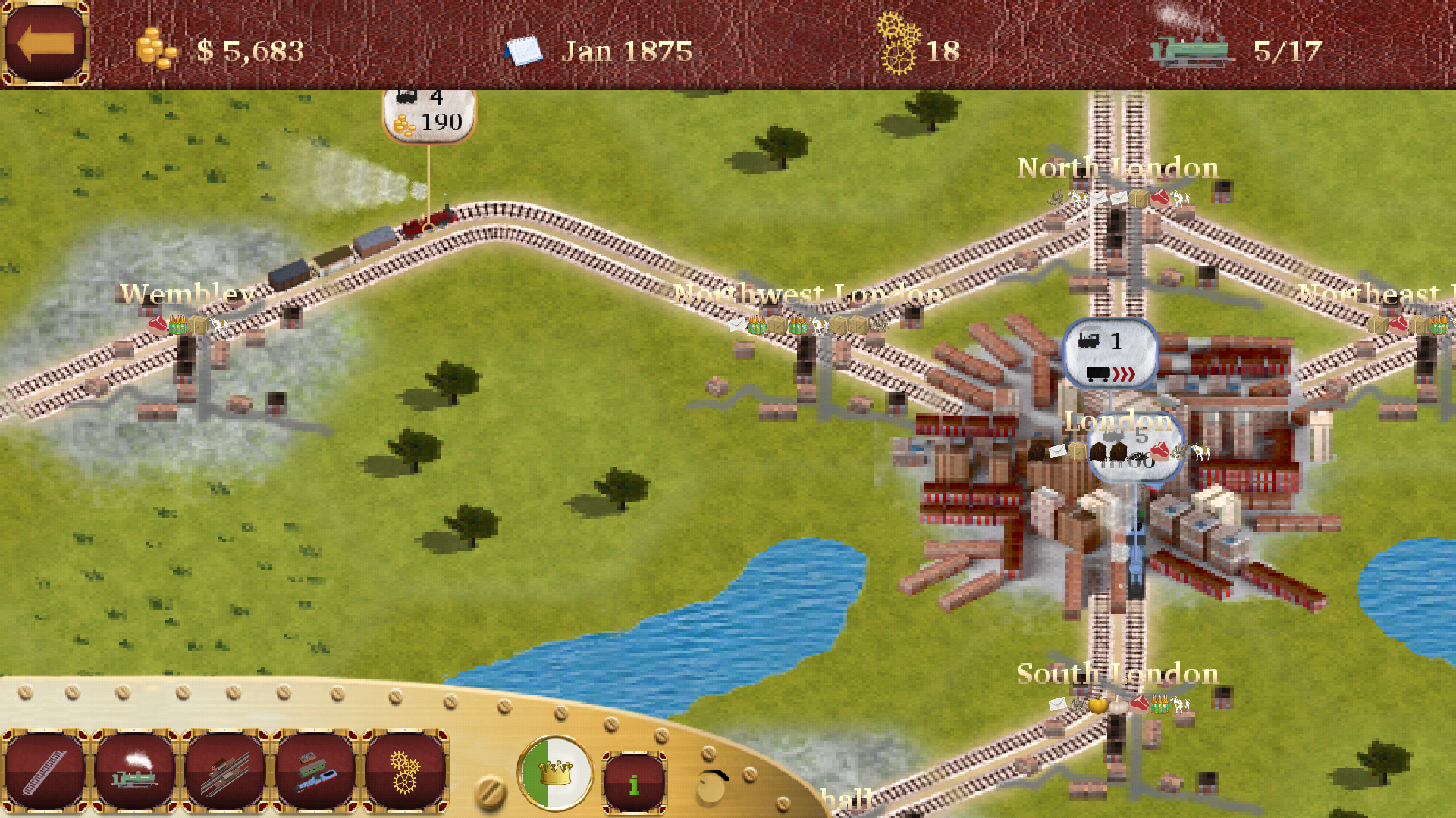 اسکرین شات 5 بازی Railroad Manager 2025