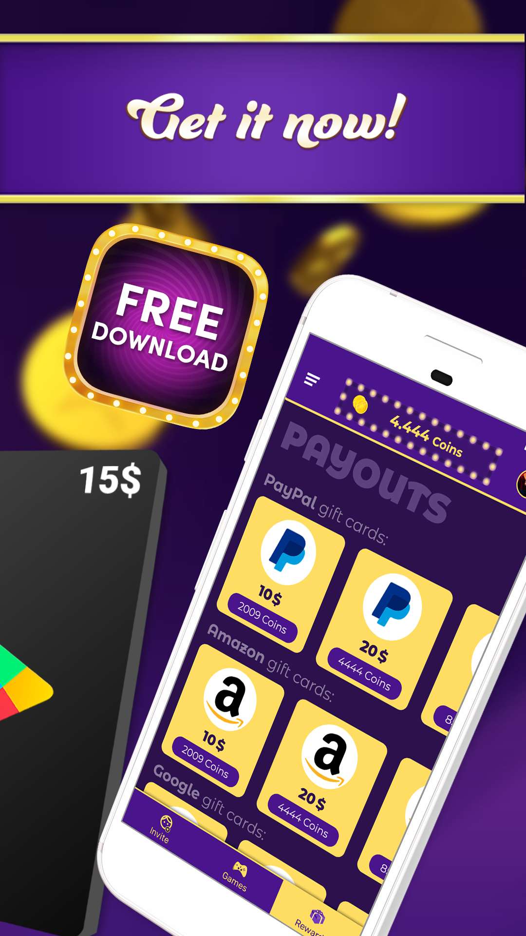 اسکرین شات 3 برنامه Fitplay: Apps & Rewards