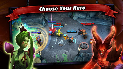 اسکرین شات 3 بازی Heroes of SoulCraft - MOBA