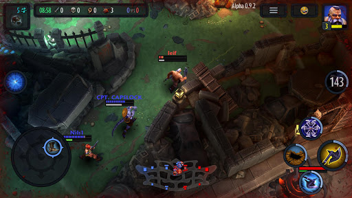 اسکرین شات 6 بازی Heroes of SoulCraft - MOBA