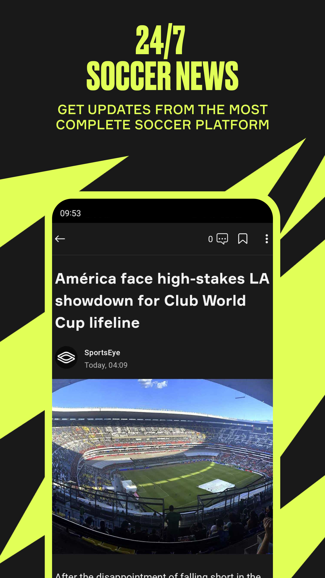 اسکرین شات 8 برنامه OneFootball: All Soccer Scores