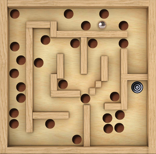 اسکرین شات 2 بازی Classic Labyrinth Maze 3d 2