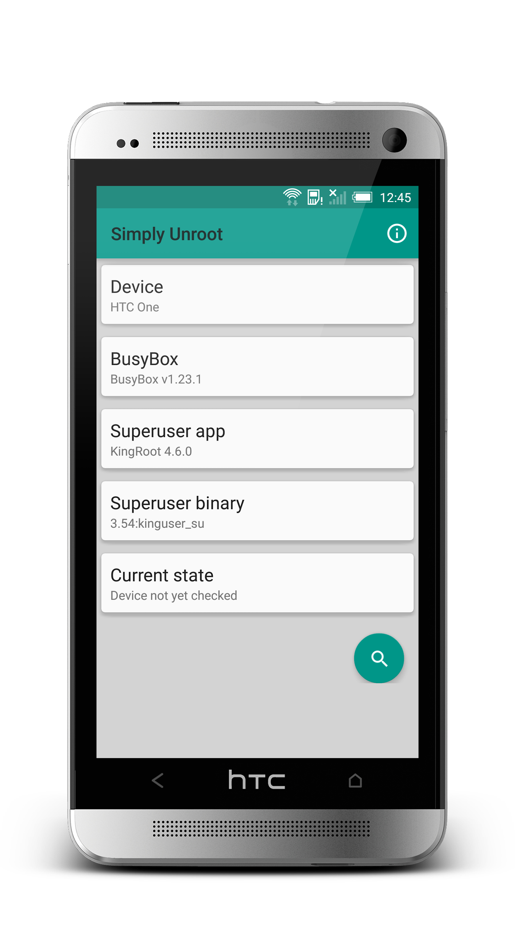 اسکرین شات 1 برنامه Simply Unroot