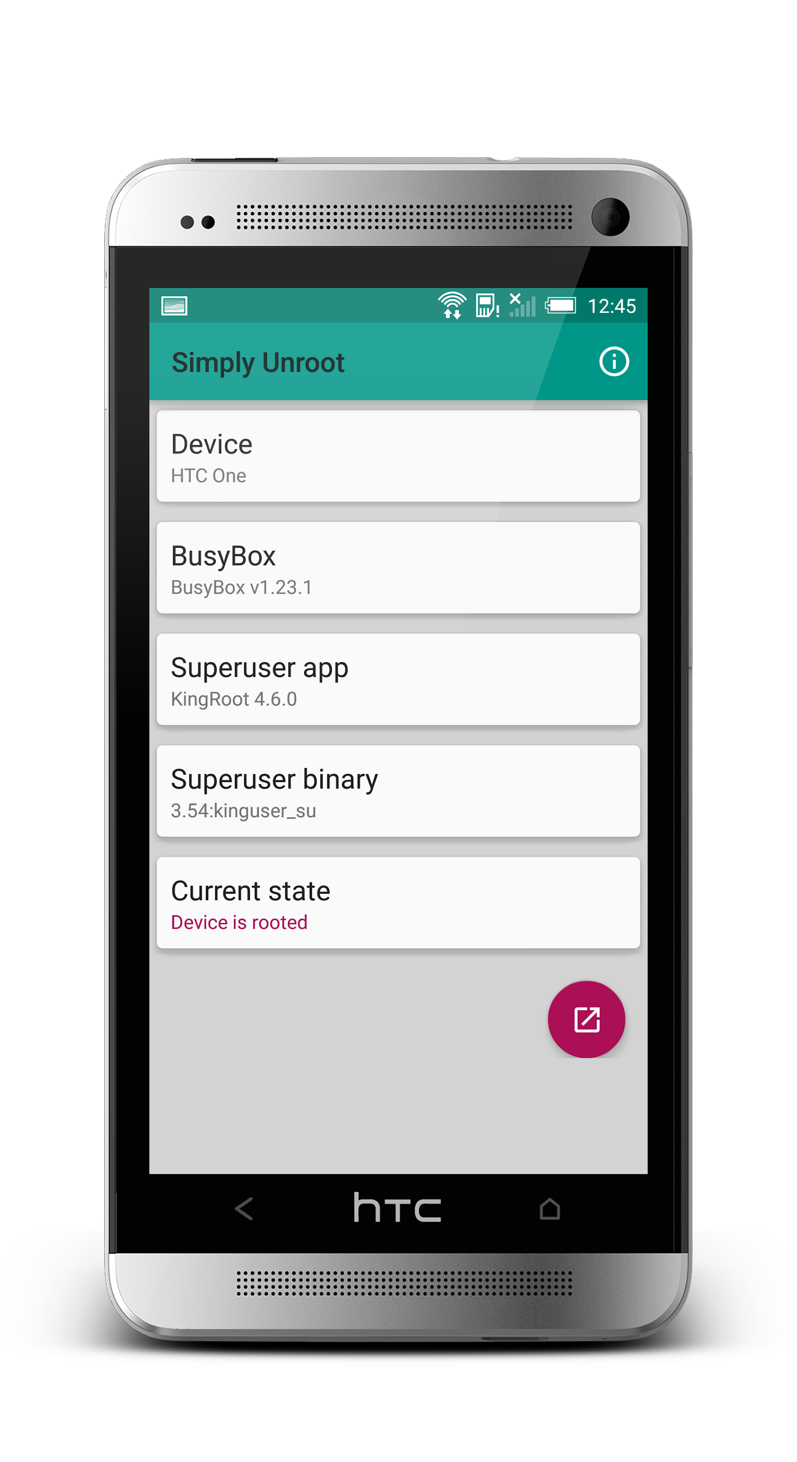 اسکرین شات 2 برنامه Simply Unroot