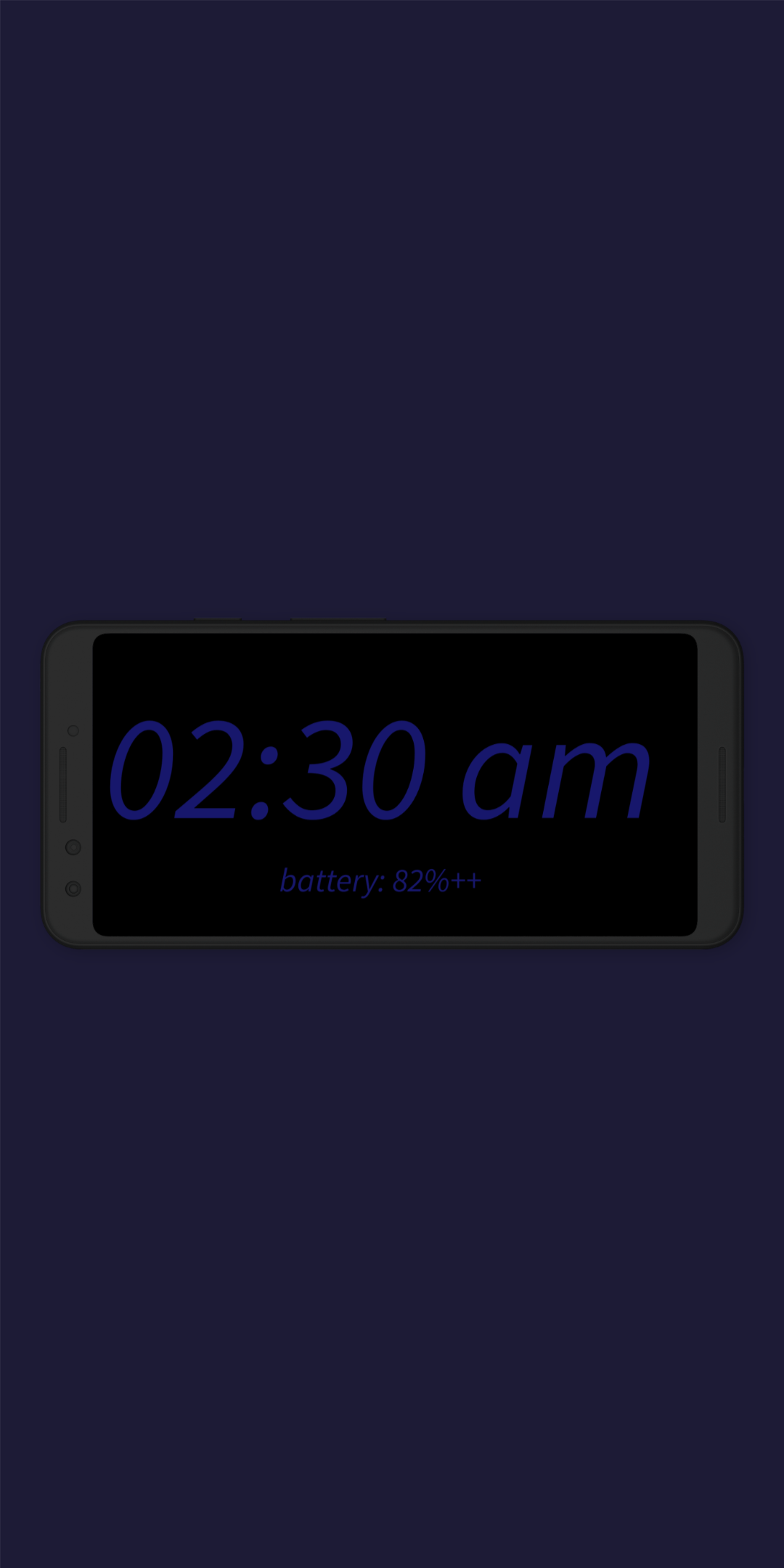 اسکرین شات 8 برنامه Night Clock (Digital Clock)