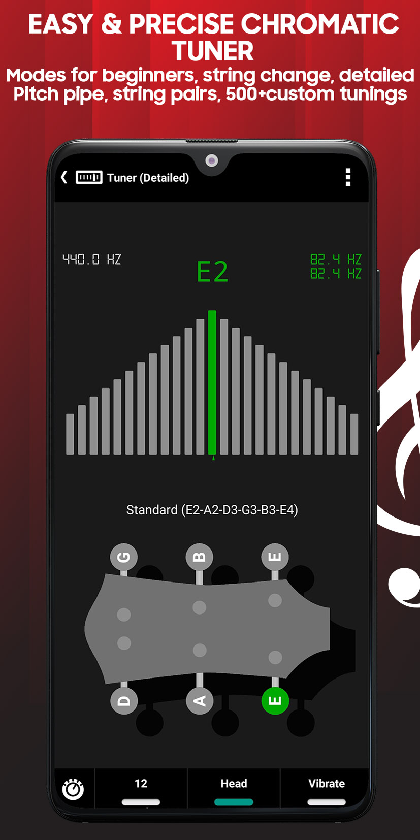اسکرین شات 5 برنامه smart Chords: 40 guitar tools…