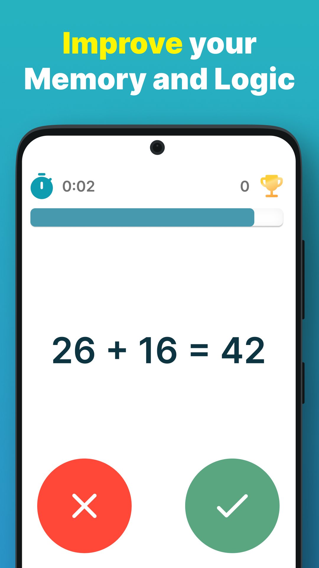 اسکرین شات 5 بازی Math Games for the Brain