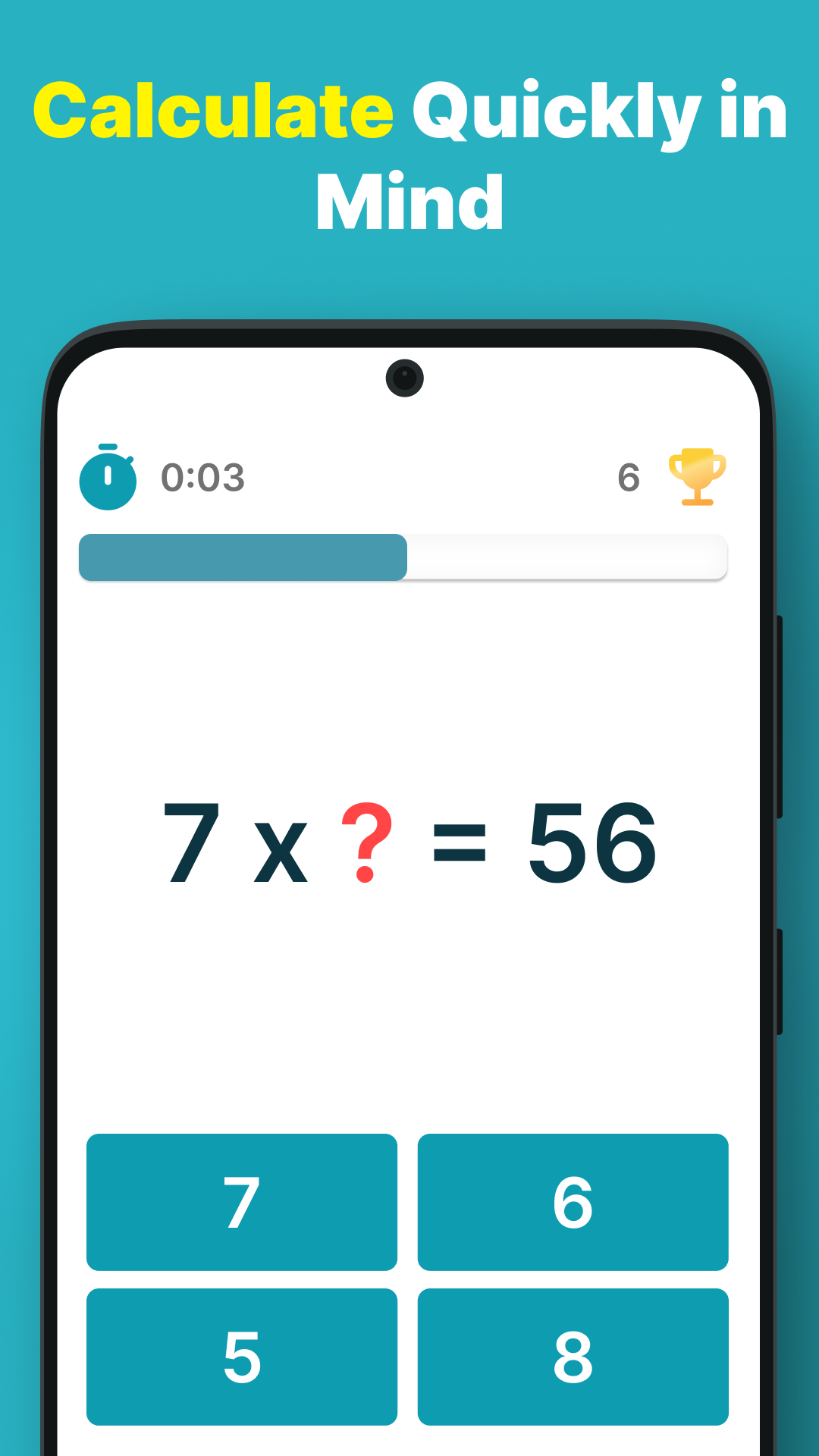 اسکرین شات 7 بازی Math Games for the Brain