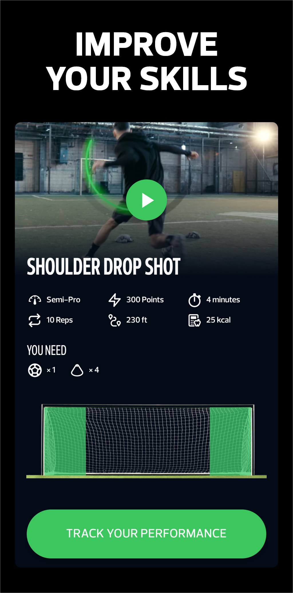 اسکرین شات 1 برنامه box-to-box: Football Training