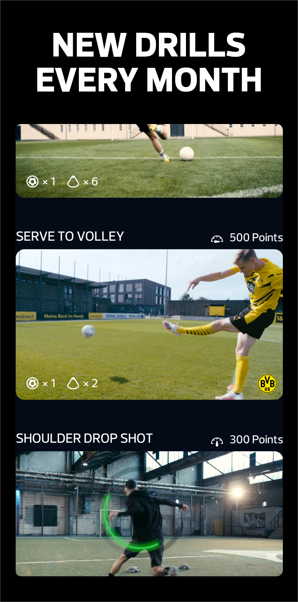 اسکرین شات 5 برنامه box-to-box: Soccer Training