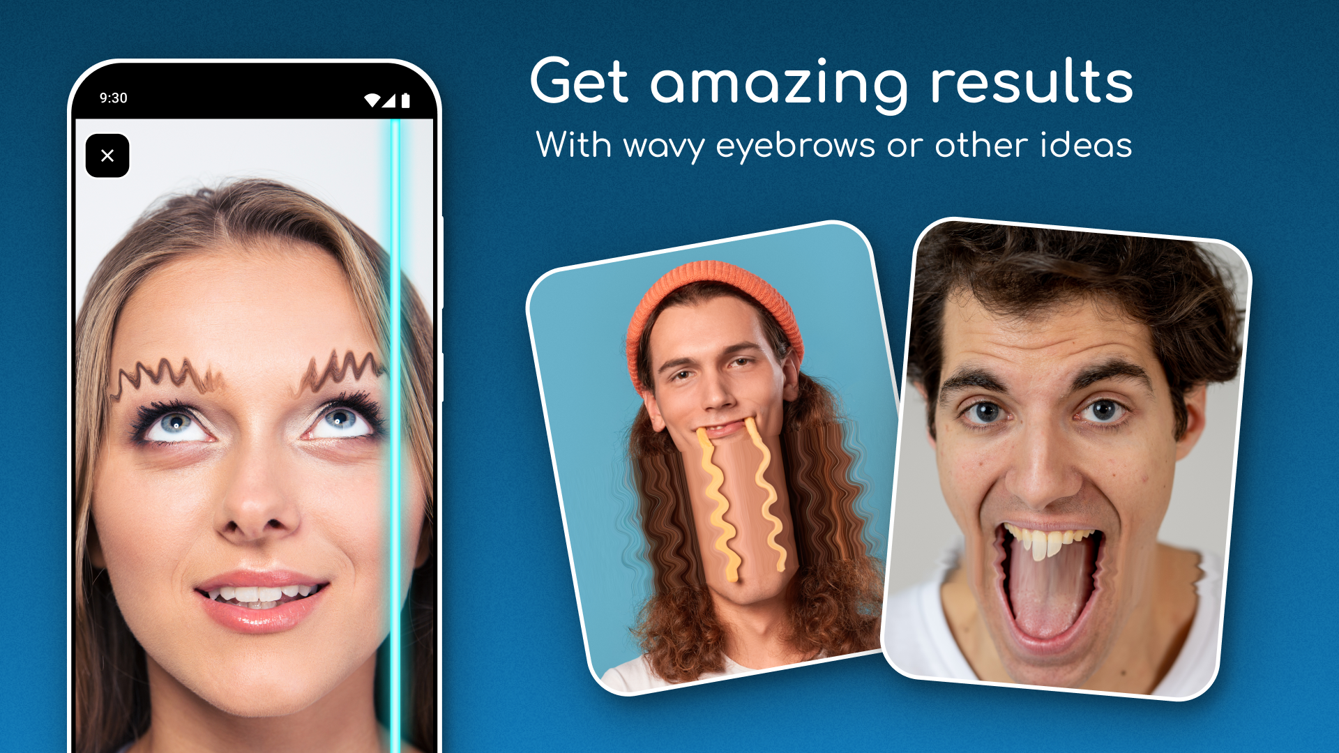 اسکرین شات 8 برنامه TIME WARP SCAN: Face Scanner