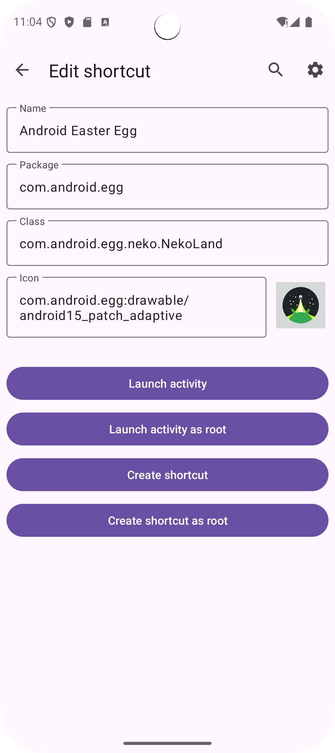اسکرین شات 2 برنامه Activity Launcher