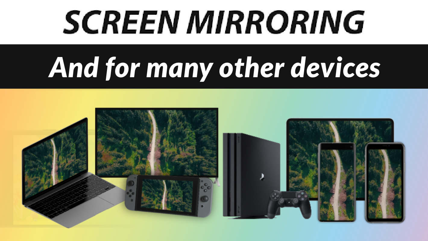 اسکرین شات 2 برنامه Screen Mirroring App