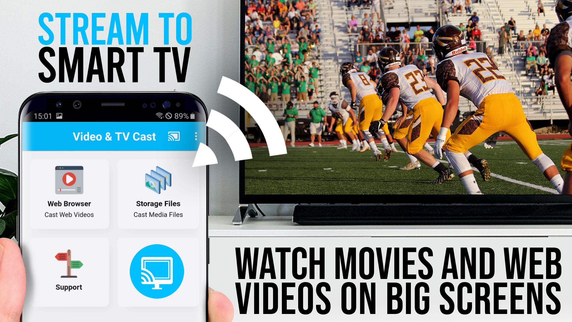 اسکرین شات 1 برنامه TV Cast for Hisense VIDAA VEWD